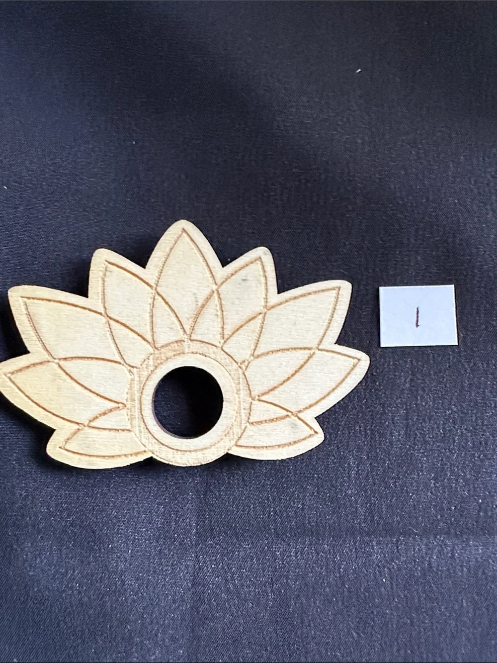 Wooden NWOT sphere holder. Choice of multiple shapes. Up to appx. 3” width